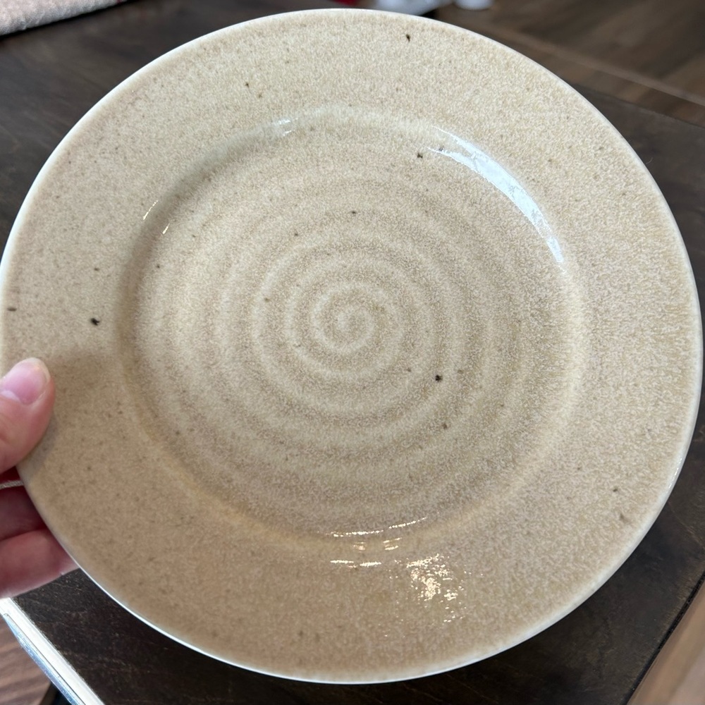 COPY - Salad Plates Potter’s Craft Khaki by Mikasa